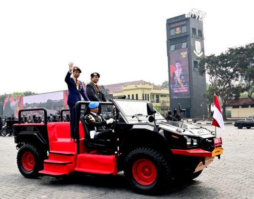 Presiden Jokowi Hadiri Apel Kesiapan Pengamanan Pelantikan Presiden dan Wakil Presiden 2024