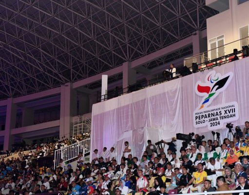 Resmikan Pembukaan Peparnas XVII di Kota Surakarta, Presiden Apresiasi Capaian Prestasi Para Atlet