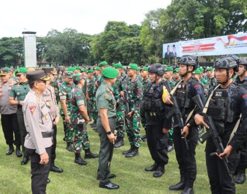 Kunker Presiden Prabowo ke Akmil Magelang, TNI-Polri Apel Gelar Pasukan VVIP
