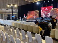 Polrestabes Semarang Lakukan Sterilisasi Jelang Debat Cagub Dan Cawagub Jateng