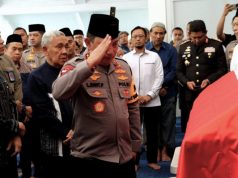 Kapolri Takziah dirumah Duka Kapolres Boyolali AKBP Muhammad Yoga Buana Dipta Ilafi
