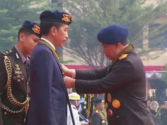 Presiden Jokowi Dianugerahi Medali Kehormatan Loka Praja Samrakshana Polri