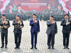 Polri Gelar Apel Pasukan Pengamanan Pelantikan Presiden RI dan Wakil Presiden RI
