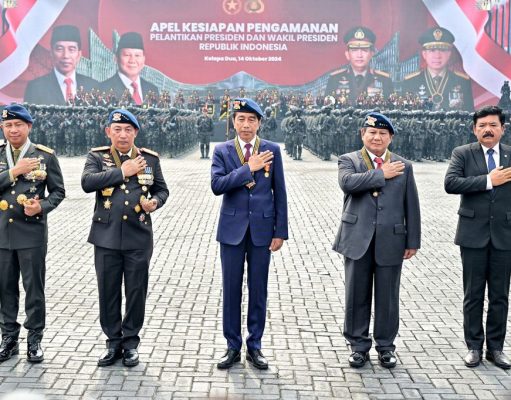 Polri Gelar Apel Pasukan Pengamanan Pelantikan Presiden RI dan Wakil Presiden RI