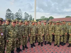 Hari Pertama di AKMIL Kabinet Merah Putih Olah Raga Pagi Bersama