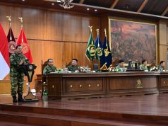 Presiden Prabowo Gelar Jamuan Santap Malam Kabinet Merah Putih di Akademi Militer