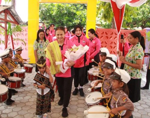 Kunjungan Kerja Ketua Umum Bhayangkari di Kupang, NTT