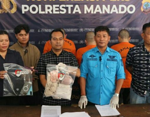 Polresta Manado Ungkap Kasus Kekerasan Seksual, 3 Tersangka Ditangkap