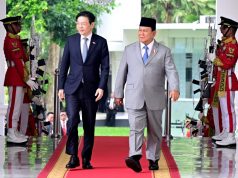 Presiden Prabowo Terima Kunjungan Perdana Menteri Singapura di Istana Merdeka