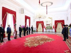 Presiden Prabowo Terima Surat Kepercayaan dari Tujuh Duta Besar Negara Sahabat di Istana Merdeka