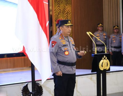 Kapolri Lantik Kapolda Baru untuk Papua Tengah dan Papua Barat Daya