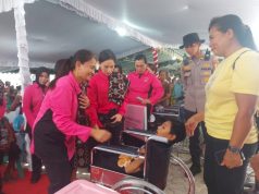 Ketum Bhayangkari Gelar Baksos di Kupang, NTT