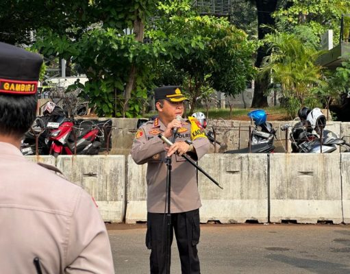 1.859 Porsonel Gabungan Disiagakan Amankan Aksi Buruh di Patung Kuda