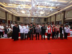 Kapolri dan Panglima Hadiri Doa Lintas Agama di Jatim