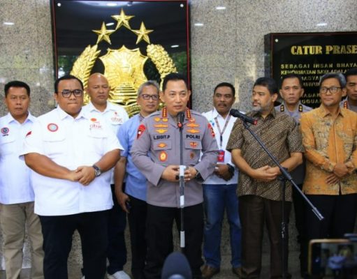 Kapolri Terima Audiensi Buruh Apresiasi Upaya Menjaga Ruang Demokrasi