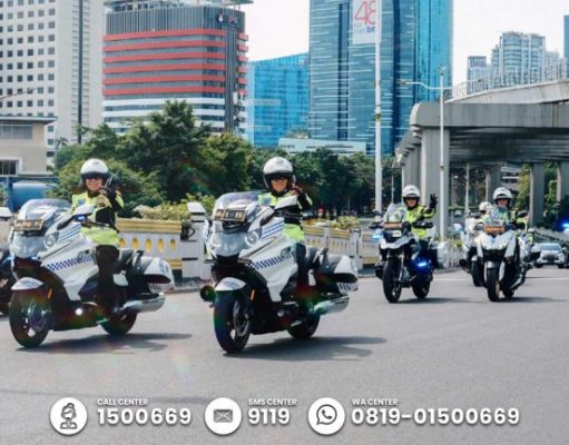 Pelaksanaan Pilkada Serentak, Kakorlantas Polri Patroli Keamanan Lalu Lintas Gunakan Kendaraan R2