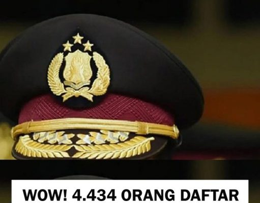 Pendaftar Bakomsus bidang Pangan Polri Hingga Hari ke-3 4.434 Orang