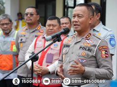 Kakorlantas Tinjau Tol Jalur Jakarta-Cikampek Persiapan Ops Lilin 2024 dan Libur Nataru