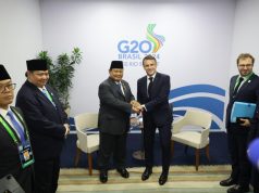 Presiden Prabowo Gelar Pertemuan Bilateral dengan Presiden Macron di KTT G20 Brasil