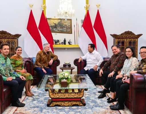 Presiden Prabowo Terima Sekretaris Jenderal OECD di Istana Merdeka