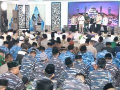 Personel Lanud Husein Sastranegara Ikuti Doa Bersama untuk Pilkada Jabar Damai 2024