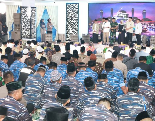 Personel Lanud Husein Sastranegara Ikuti Doa Bersama untuk Pilkada Jabar Damai 2024