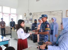 Lanud Husein Sastranegara Gelar Uji Coba Program Makan Siang Bergizi Di Sekolah