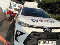 Mobil Crew TV One Terlibat Tabrakan, 3 Orang Tewas ditempat