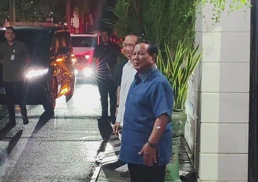 Presiden Prabowo Temui Jokowi di Solo
