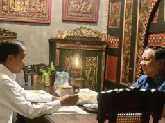 Pertemuan Presiden Prabowo dan Jokowi dilakukan di Angkringan Solo