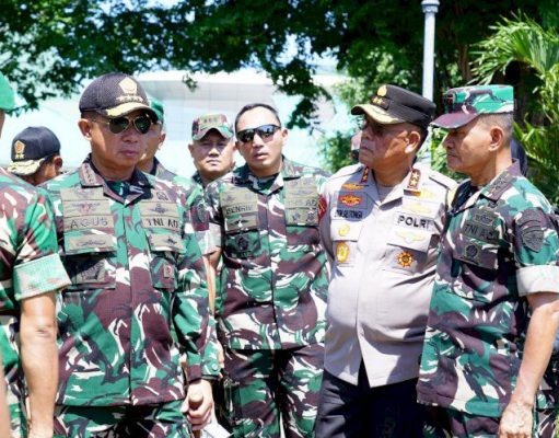Panglima TNI dan Kapolda NTT Tinjau Langsung Dampak Erupsi Gunung Lewotobi