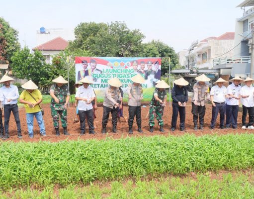 Polres Jakarta Utara Luncurkan Gugus Tugas Ketahanan Pangan