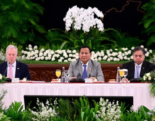Presiden Prabowo Sampaikan Kepuasan atas Kinerja Kabinet Merah Putih Pada US-ASEAN Business Council