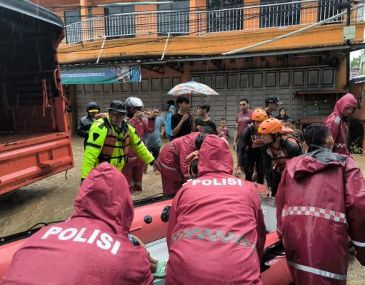 Respon Cepat Polres Sukabumi Dalam Menangani Bencana Alam