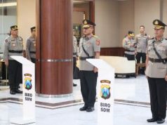 Serah Terima Jabatan Irwasda Polda Jatim
