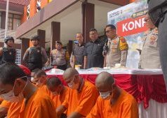 Polres Probolinggo Kota dalam Sebulan Amankan 11 Pelaku Penyalahgunaan Narkotika