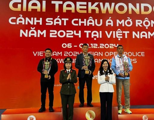 Tim Garuda Bhayangkara Presisi Juara Umum ke-2 di Ajang Taekwondo Polisi Terbuka Vietnam