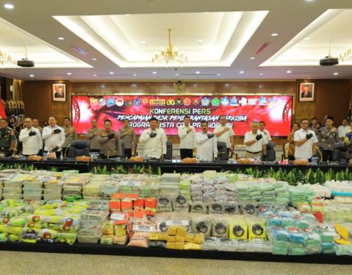 Polri Ungkap Barang Bukti Narkoba Senilai Rp 2,88 Triliun, Ini Jumlah Kasusnya
