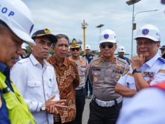 Kakorlantas Bersama Wamenhub Tinjau Pelabuhan Bakauheni, Pantau Kesiapan Jalur Penyeberangan di Lampung Sambut Nataru