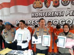Polresta Bogor Kota Tangkap Tiga Tersangka Kasus Perdagangan Orang