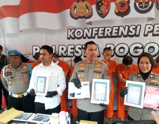 Polresta Bogor Kota Tangkap Tiga Tersangka Kasus Perdagangan Orang