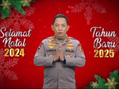 Ucapkan Selamat Natal, Kapolri: Mari Genggam Erat Persatuan dan Kesatuan