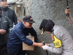 Kapolres Sukabumi Kota Salurkan Bantuan Bagi Warga Terdampak Bencana Longsor