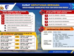 Pembatasan Kendaraan Barang Berlaku di Jalur Tol dan Non-Tol Jawa Tengah Mulai Jumat (20/12/2024)