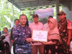 Personel Lanud Husein Sastranegara Tembus Daerah Terisolir Korban Bencana Alam di Kabupaten Cianjur