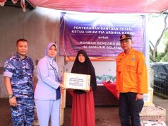 PIA Ardhya Garini Pusat Berikan Bantuan Untuk Korban Bencana Alam Cianjur