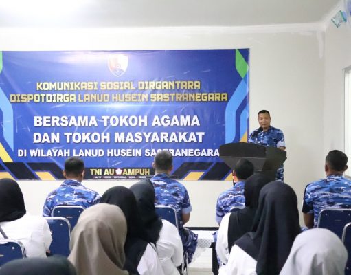 Lanud Husein Sastranegara Jalin Sinergi Dengan Tokoh Agama dan Masyarakat Melalui Komunikasi Sosial