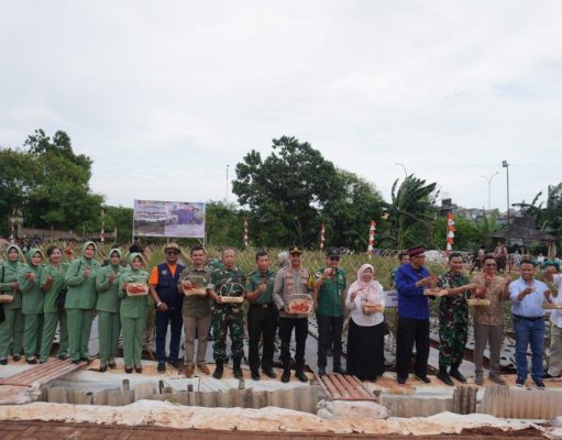 Polres Metro Depok dan Kodim 0508 Depok Dukung Ketahanan Pangan