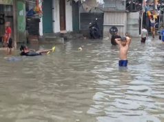 Sejak Senin Pagi Beberapa Lokasi di Jakarta Utara Terendam Banjir Rob
