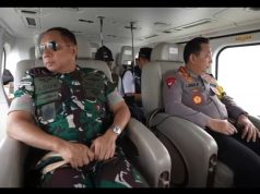 Kapolri, Panglima TNI, dan Menteri Tinjau Jalur Mudik Via Udara